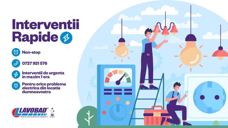 Instalatii electrice non stop 24/24h 7.