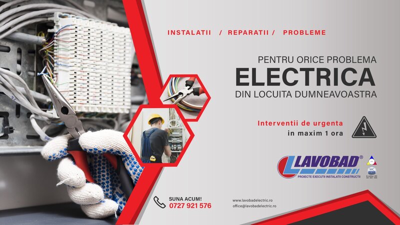 Instalatii electrice non stop 24/24h 7.